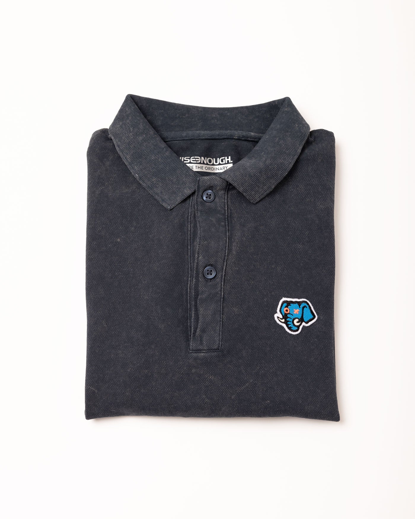 Poloshirt - XOphant Ink grey - wiseenough. | Nachhaltige Streetwear