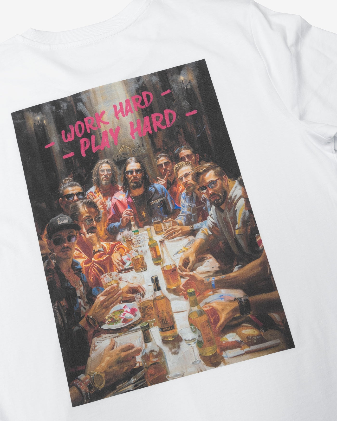 T - Shirt - Work hard - Play hard || limited || - wiseenough. | Nachhaltige Streetwear