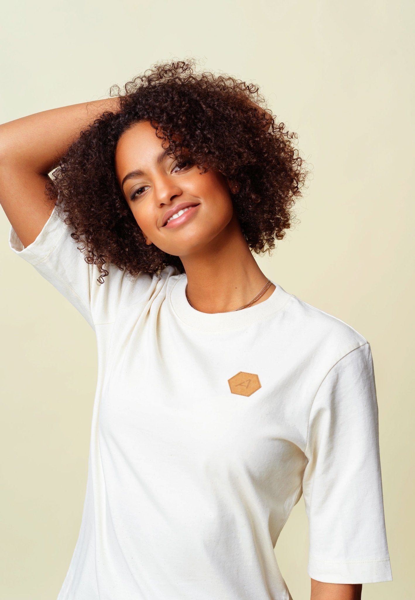 Damen T-Shirt Alex Schlager natural raw - wise enough