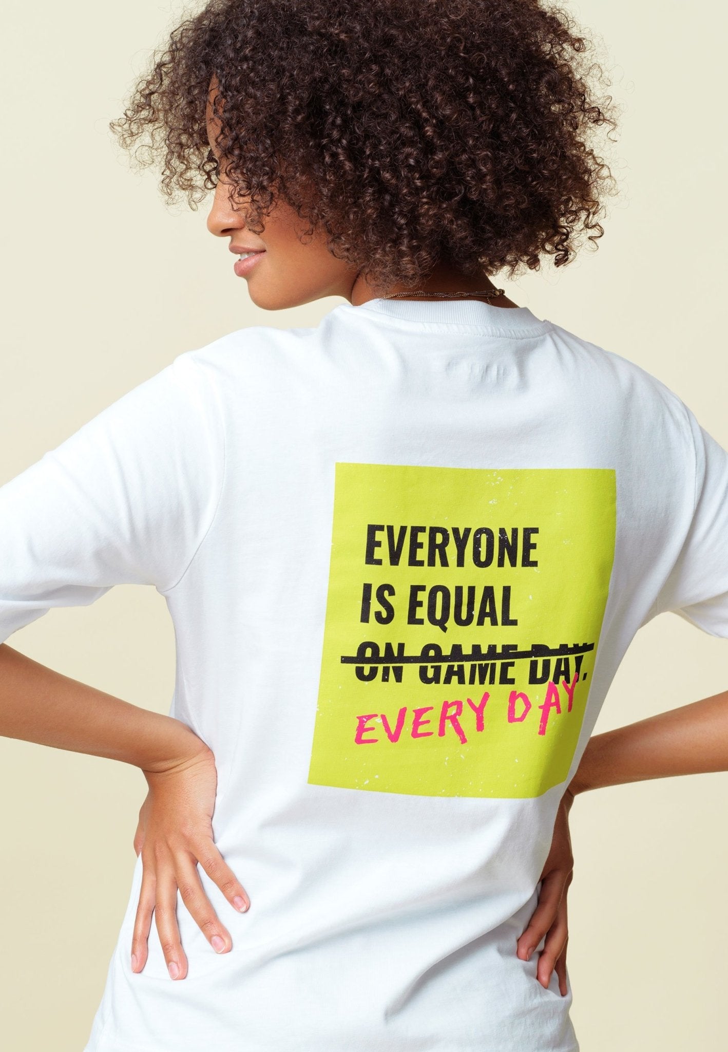 Damen T-Shirt Alex Schlager white - wise enough