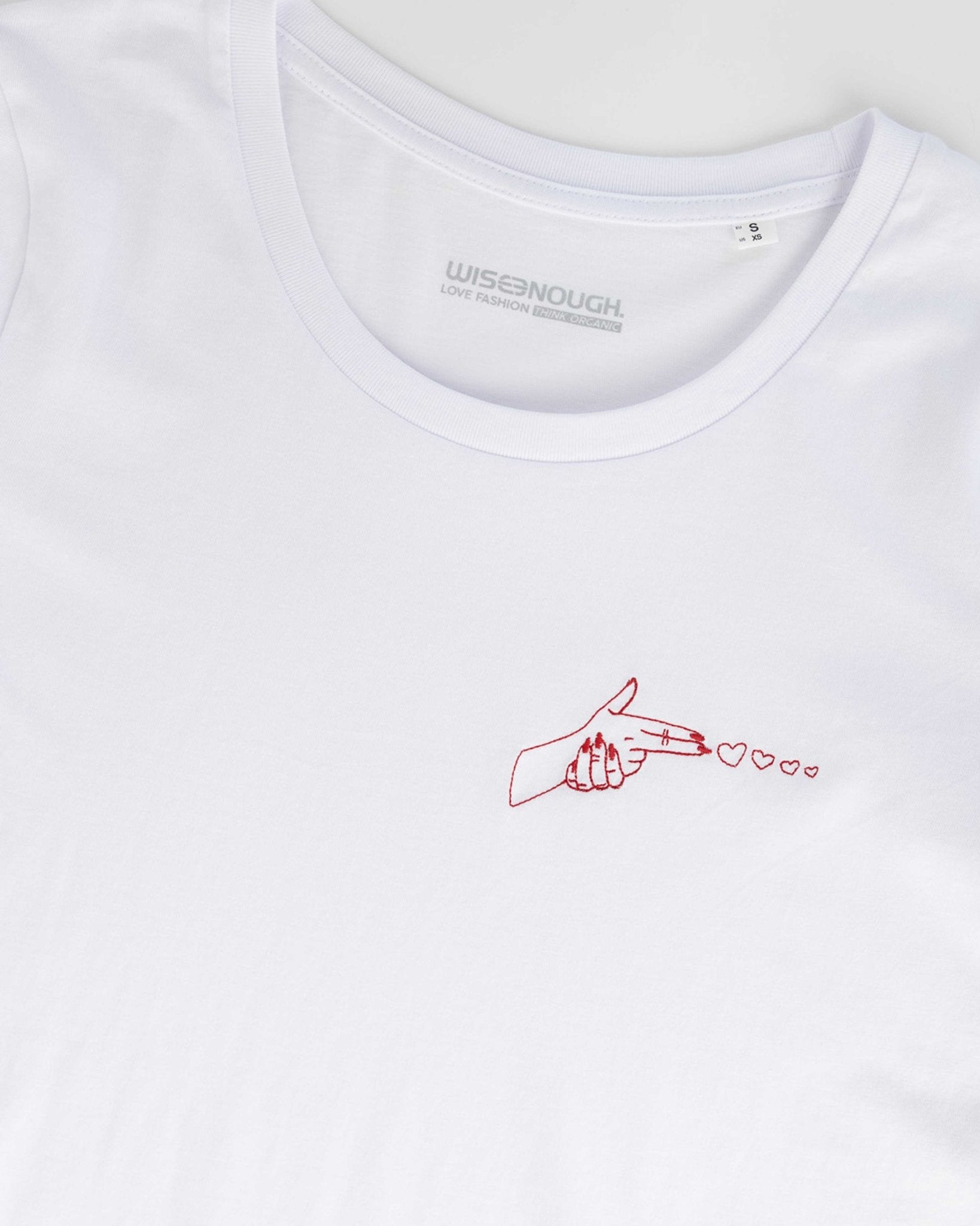 Damen T-Shirt - Lovegun - wiseenough. | Nachhaltige Streetwear