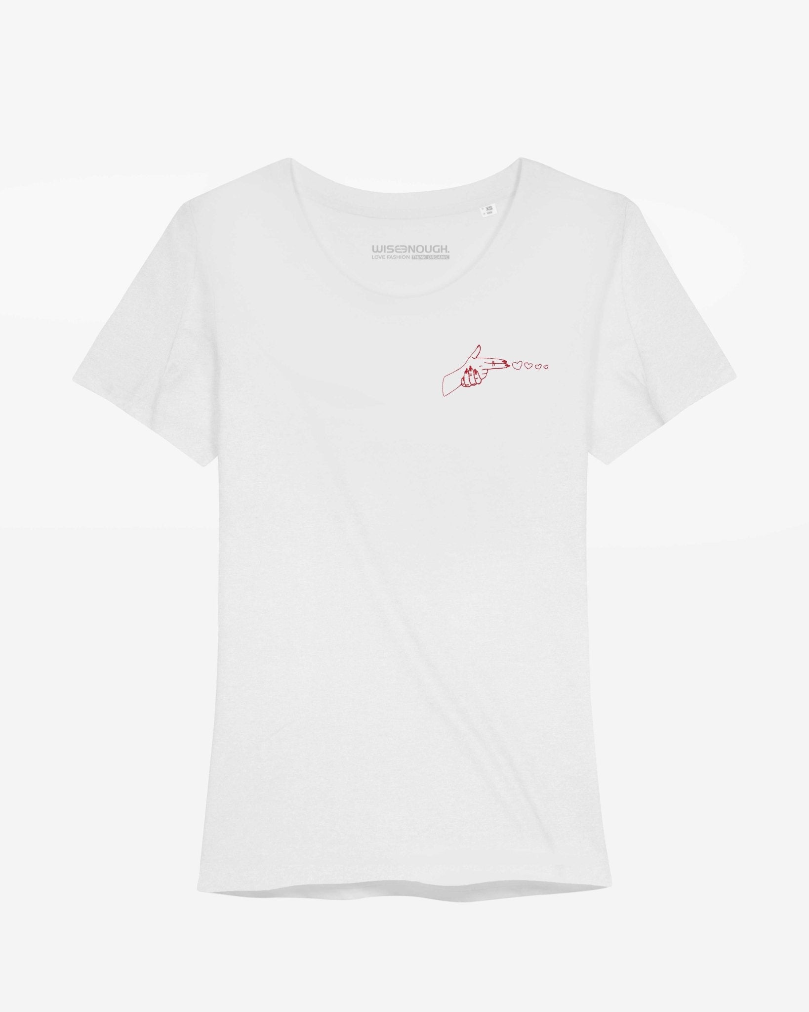 Damen T-Shirt - Lovegun - wiseenough. | Nachhaltige Streetwear