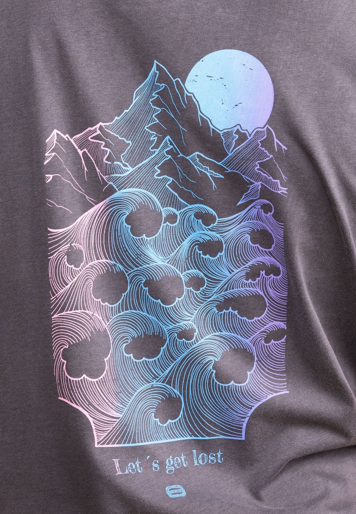 Herren T-Shirt Let´s get lost vintage - wise enough