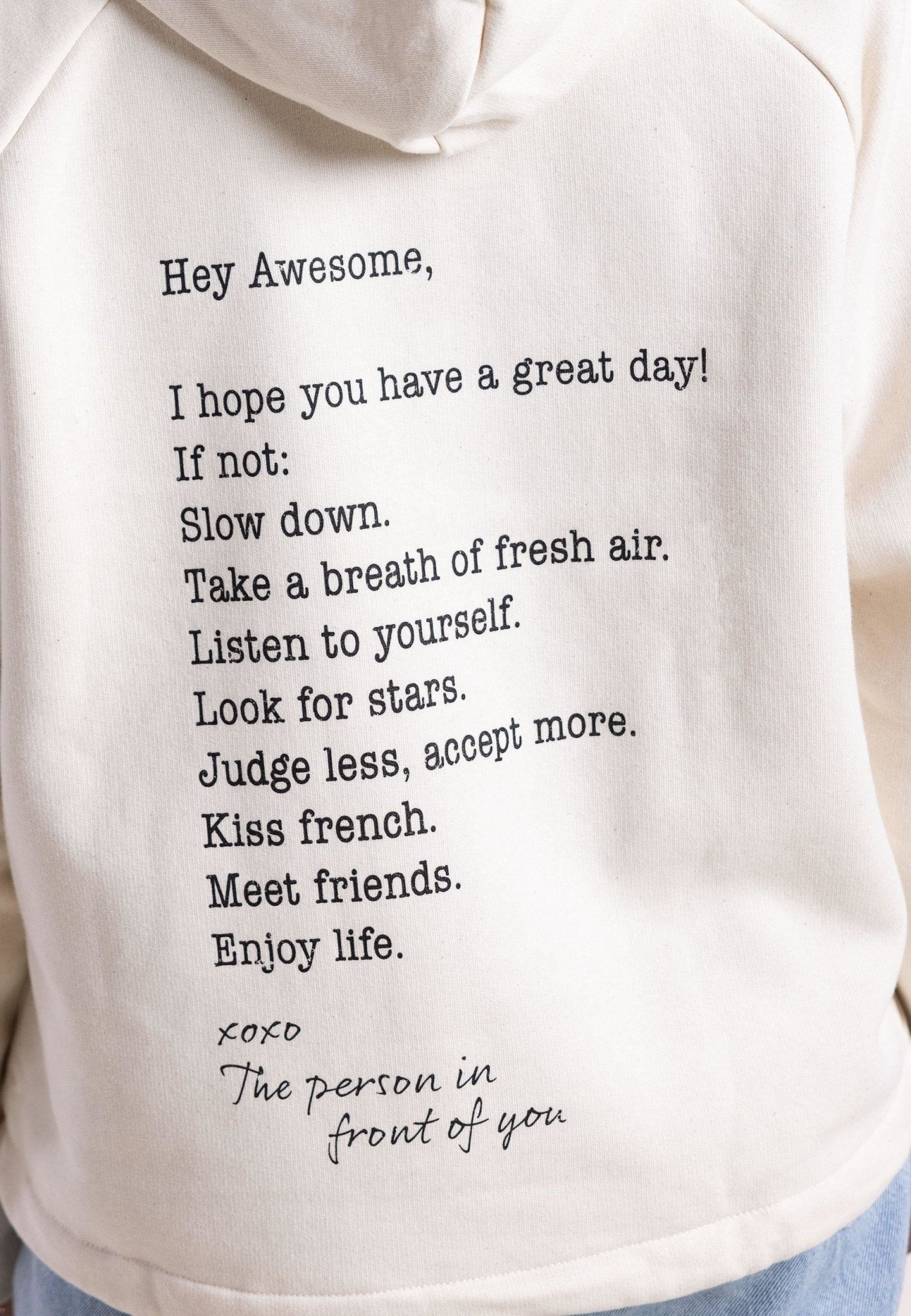 Hoodie Awesome - wise enough