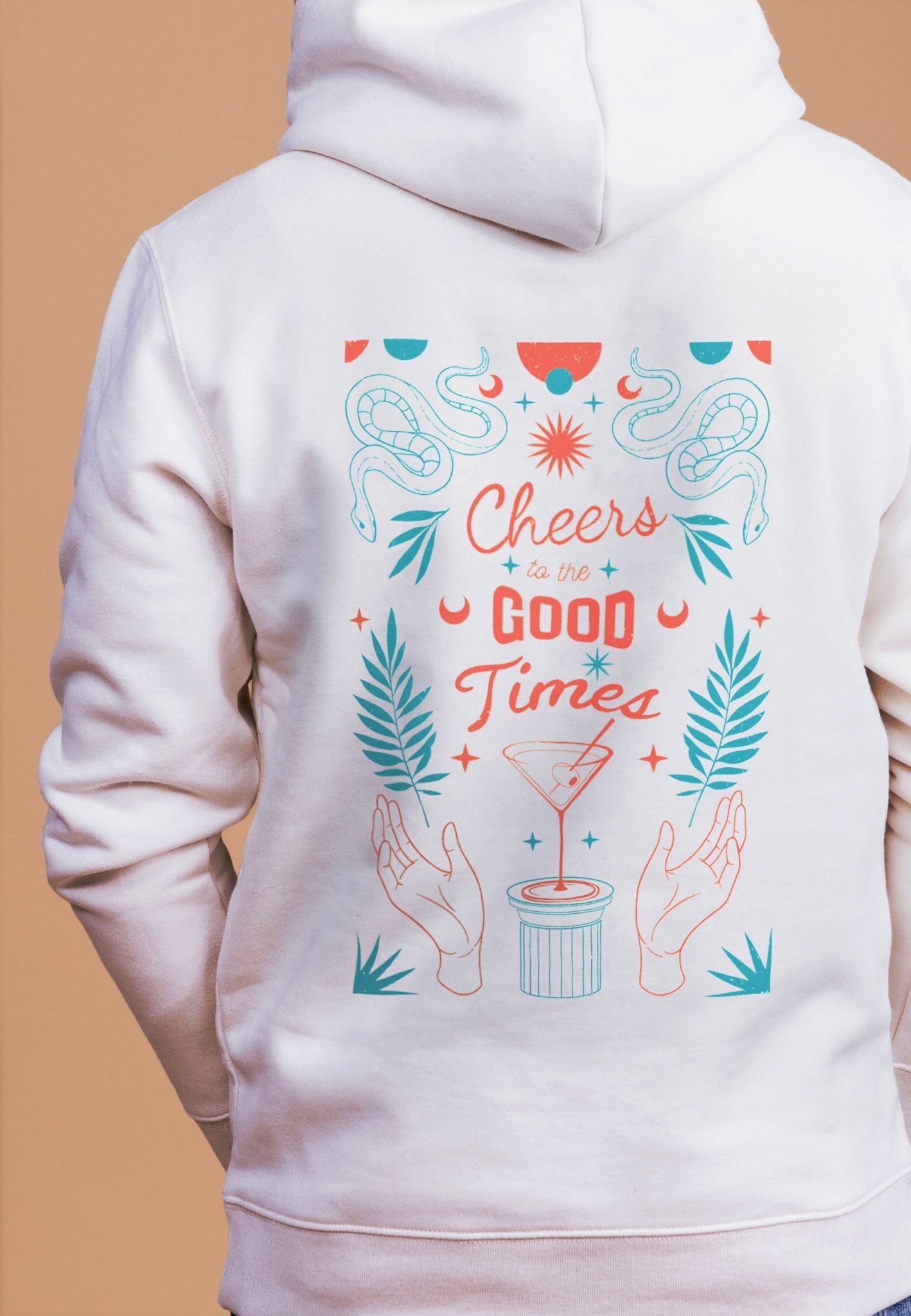 Hoodie Good times - wise enough