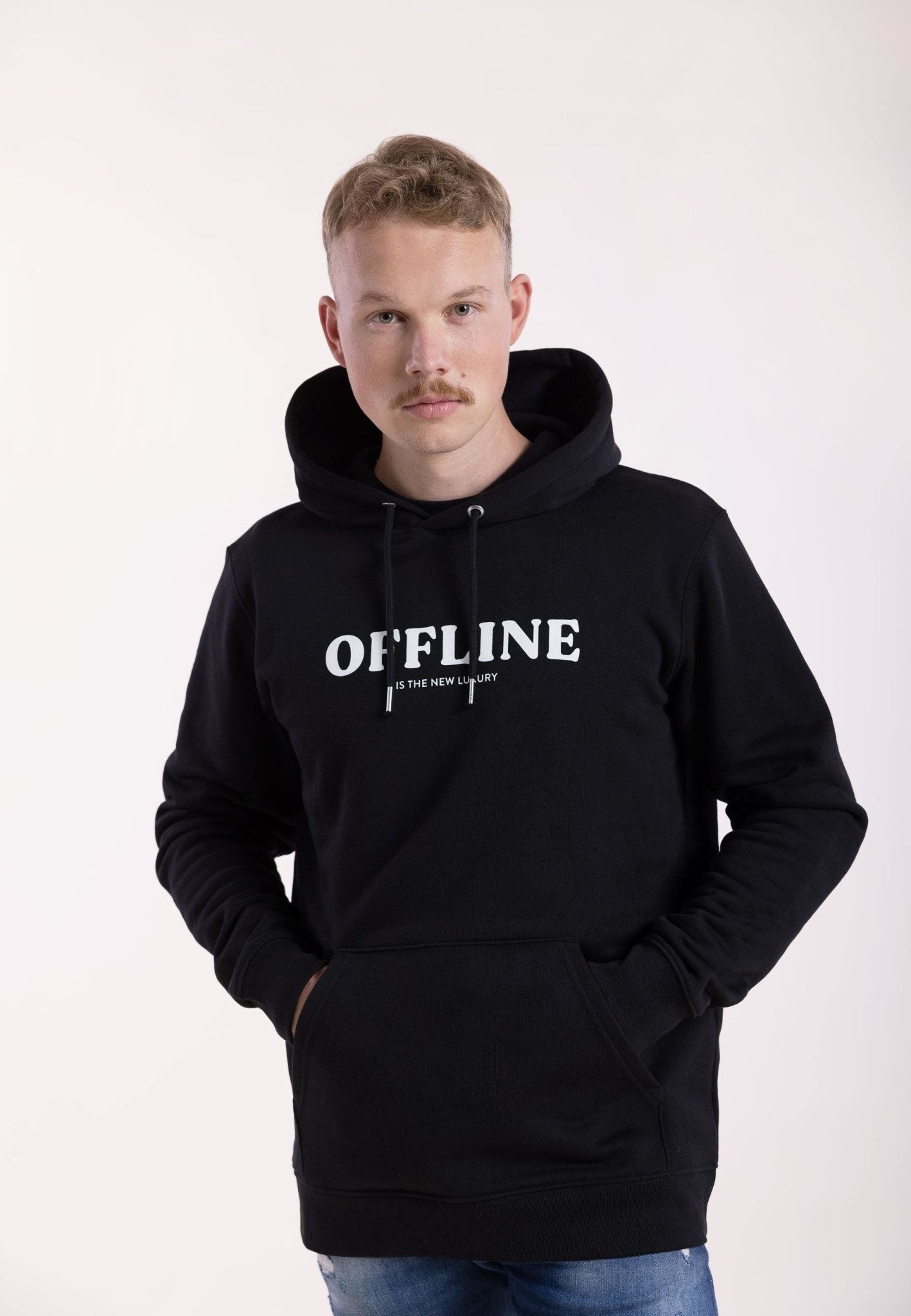 Hoodie Offline - wiseenough. | Nachhaltige Streetwear