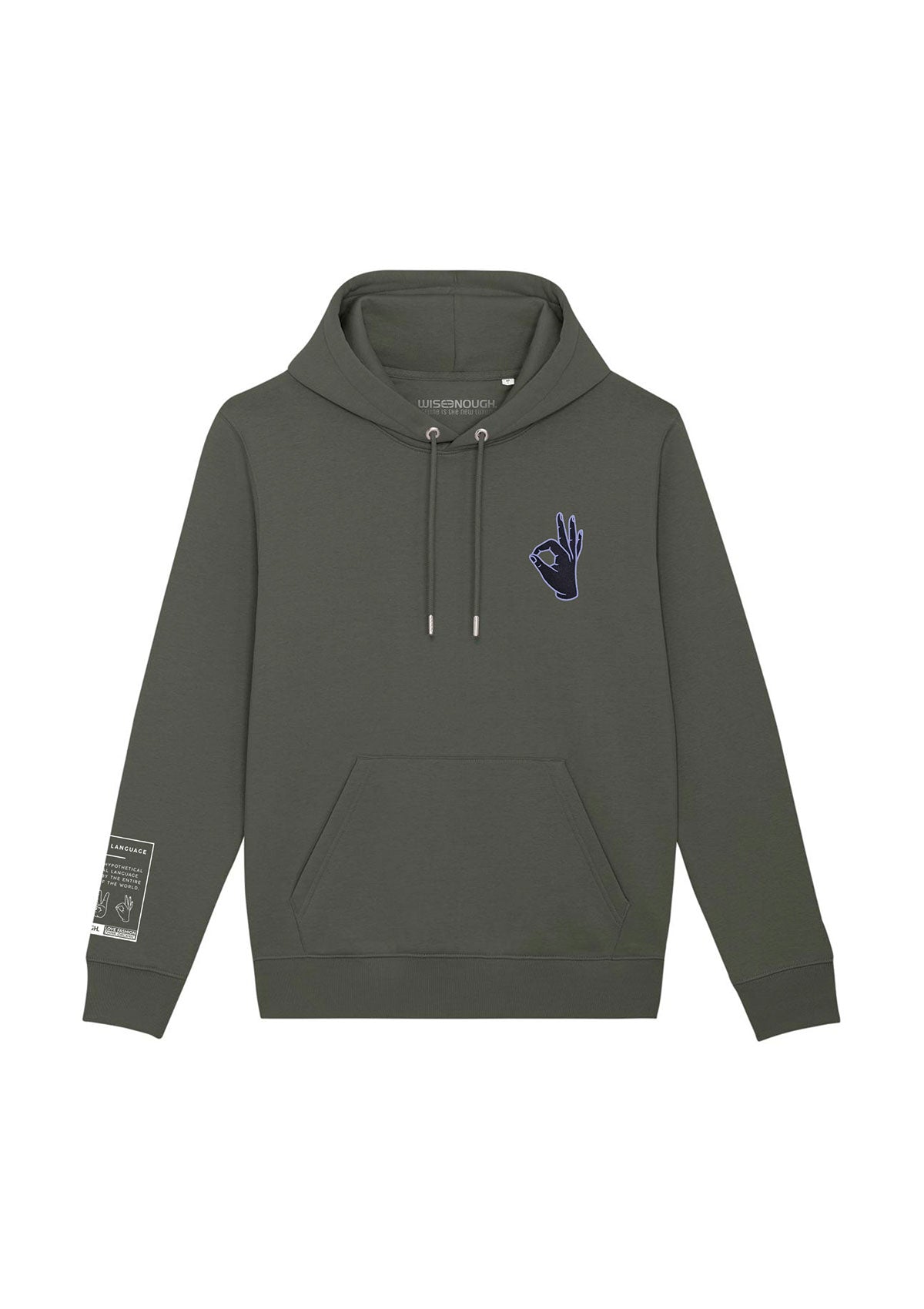 Hoodie Universal Language - Okay - wise enough