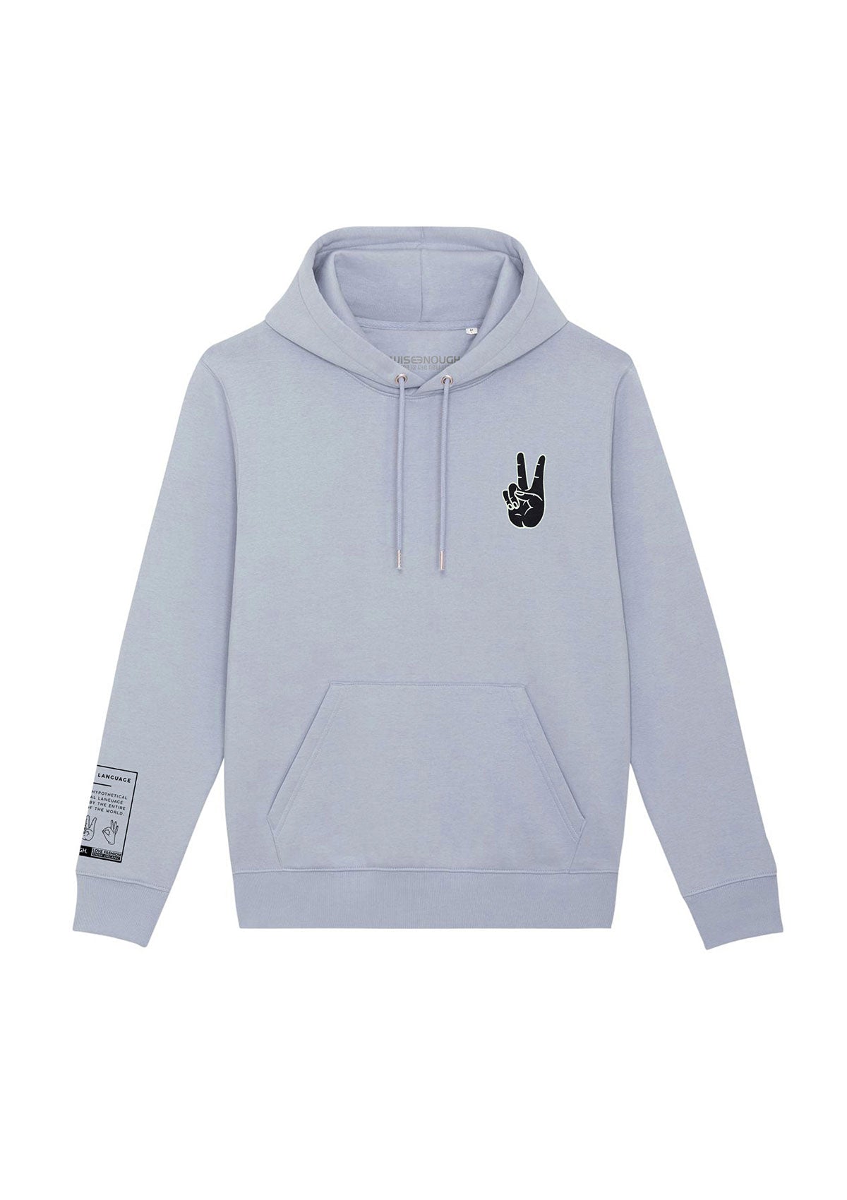 Hoodie Universal Language - Peace - wise enough