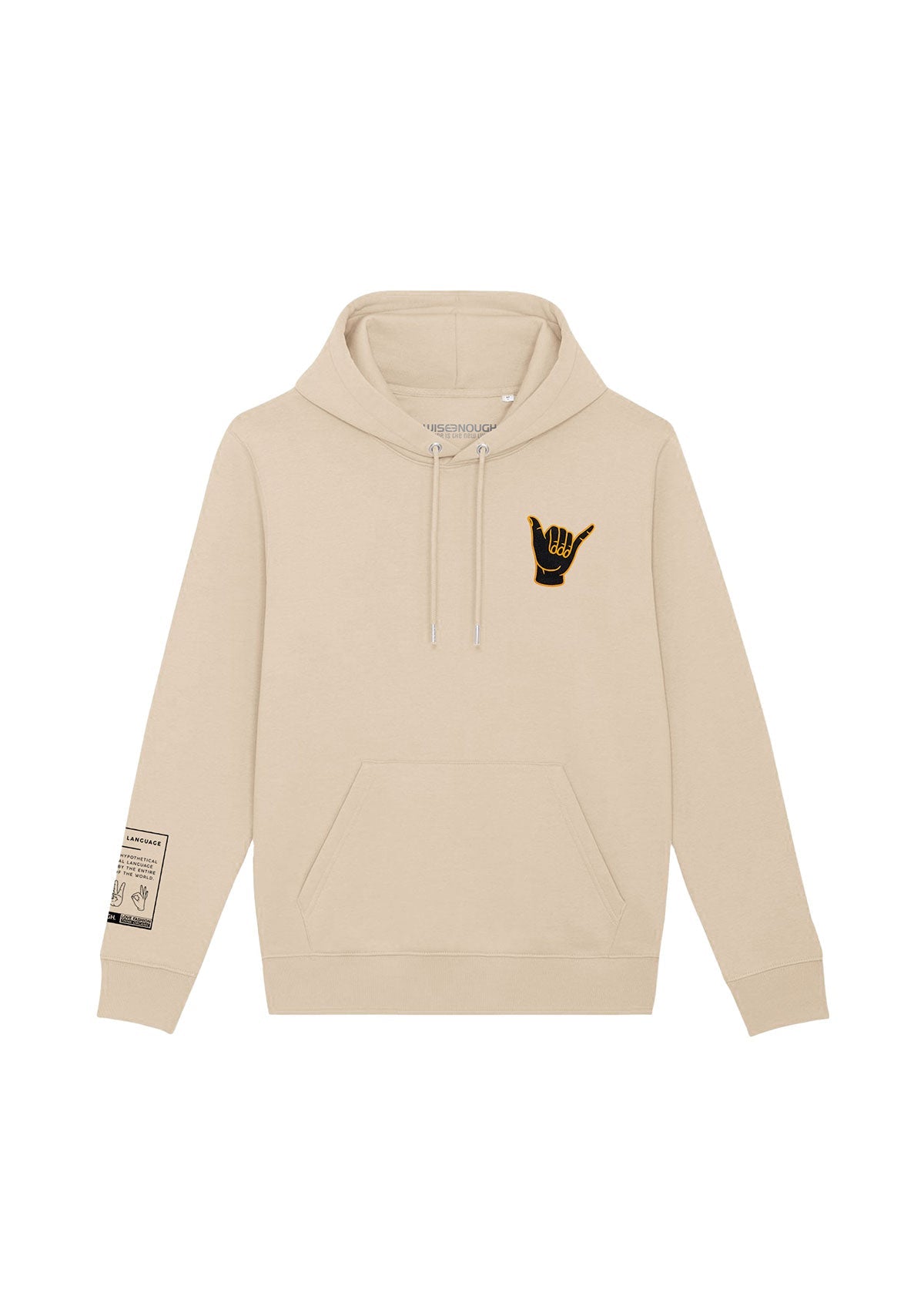 Hoodie Universal Language - Shaka - wise enough