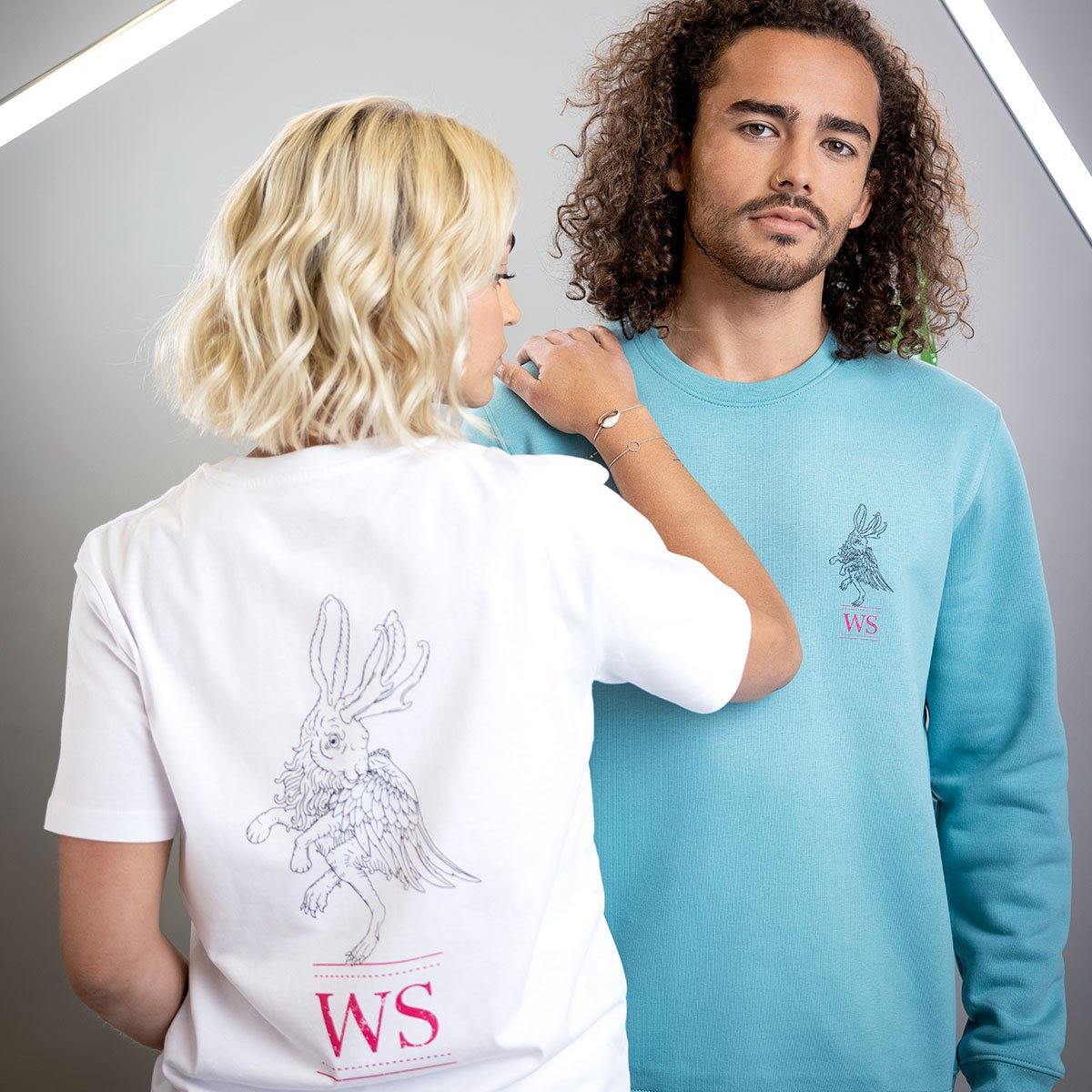 Sweater "Wolpertinger" - wise enough