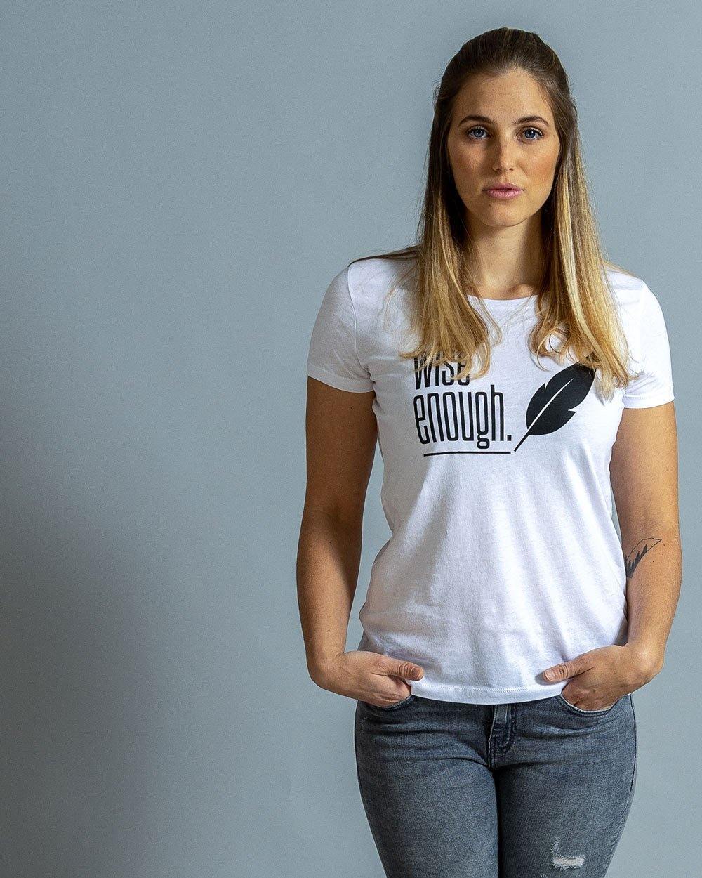 T-Shirt Logo - wise enough