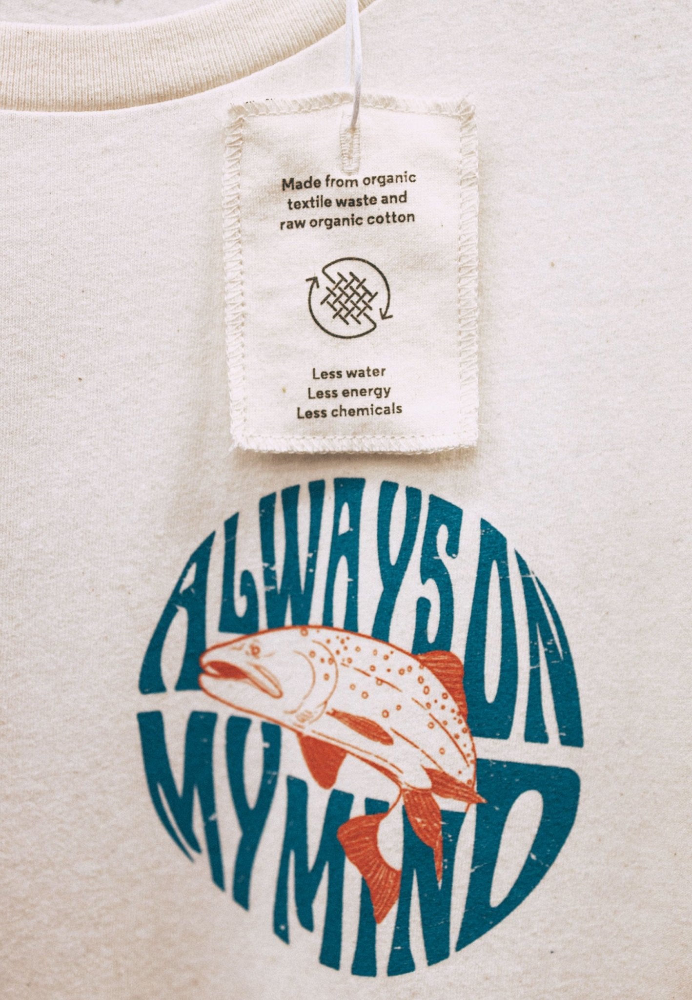 T-Shirt Upriver & Downstream - wise enough