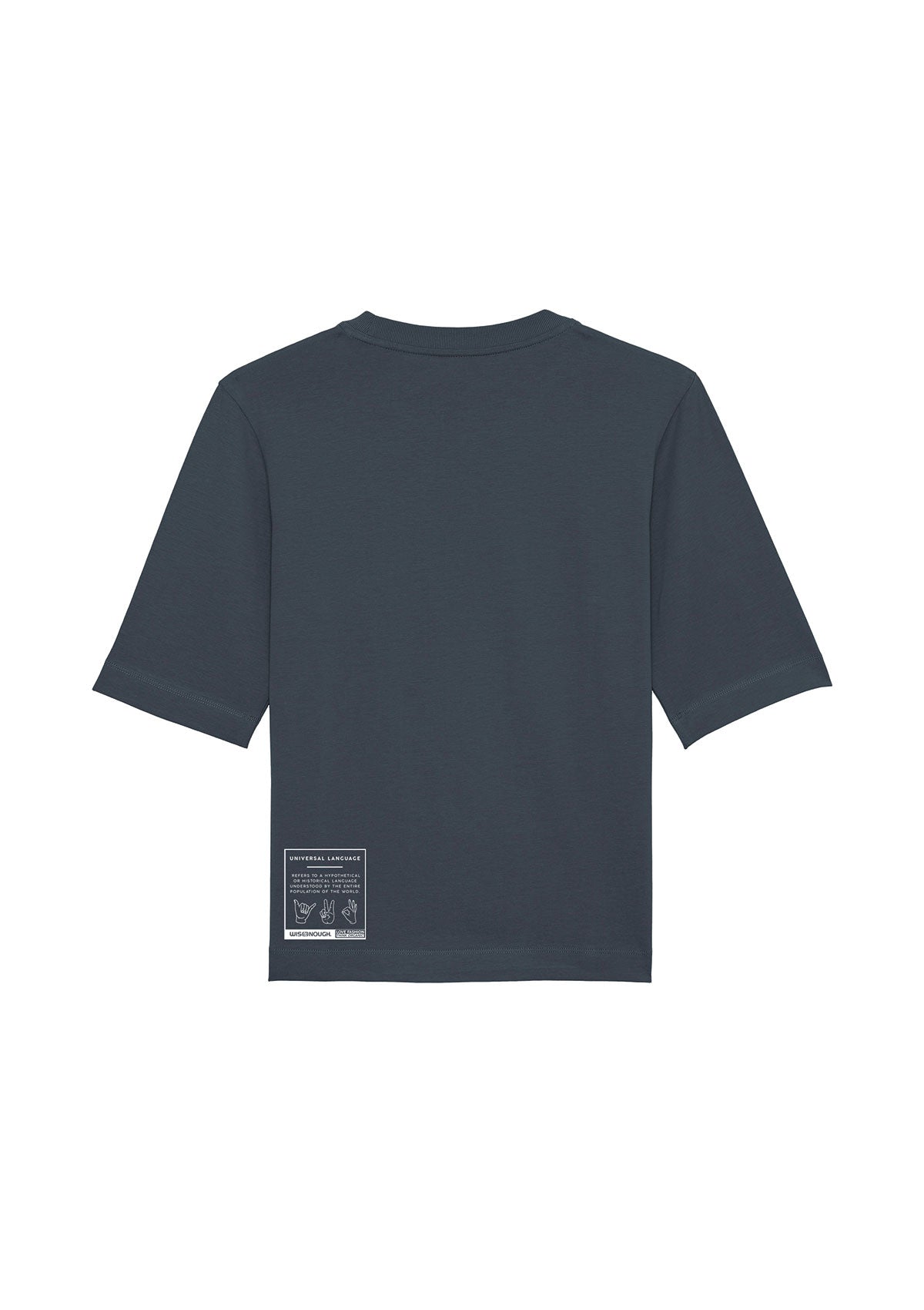 Universal Language Damen Boxy T-Shirt - Okay - wise enough