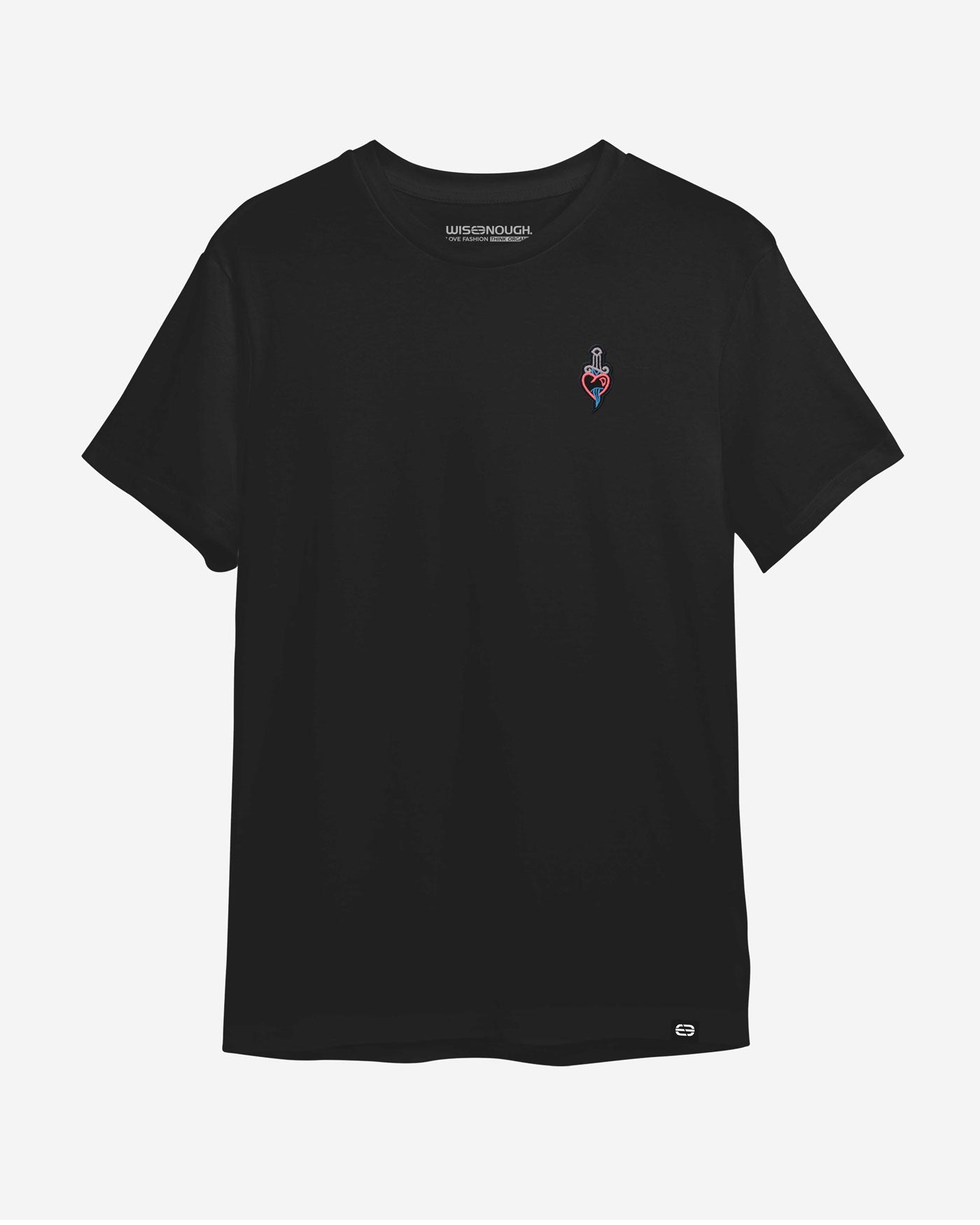Crewneck T-Shirt - Love hurts - wiseenough. | Nachhaltige Streetwear