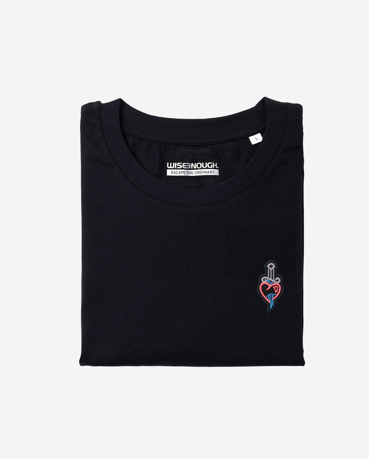 Crewneck T-Shirt - Love hurts - wiseenough. | Nachhaltige Streetwear