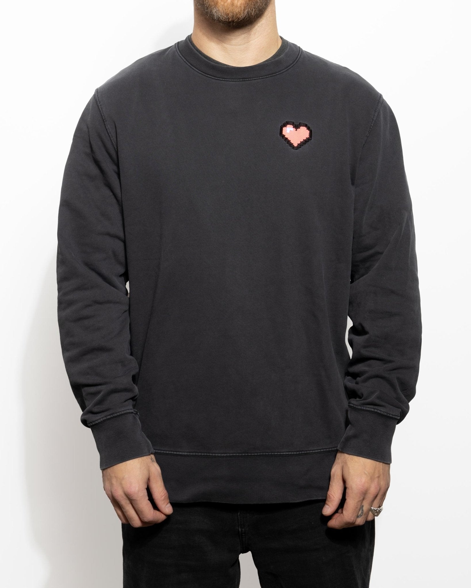 Pixelheart Sweat - wiseenough. | Nachhaltige Streetwear