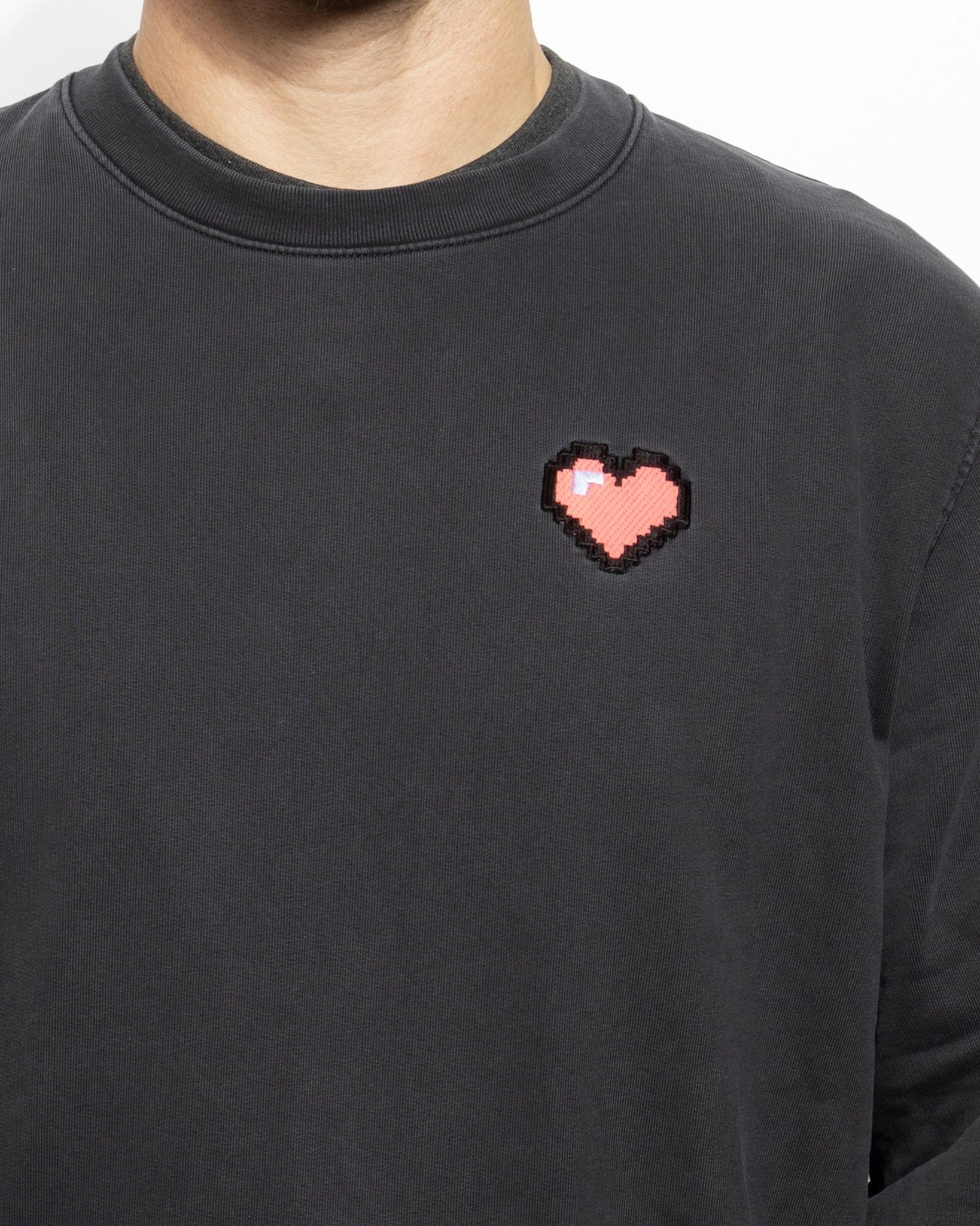 Pixelheart Sweat - wiseenough. | Nachhaltige Streetwear