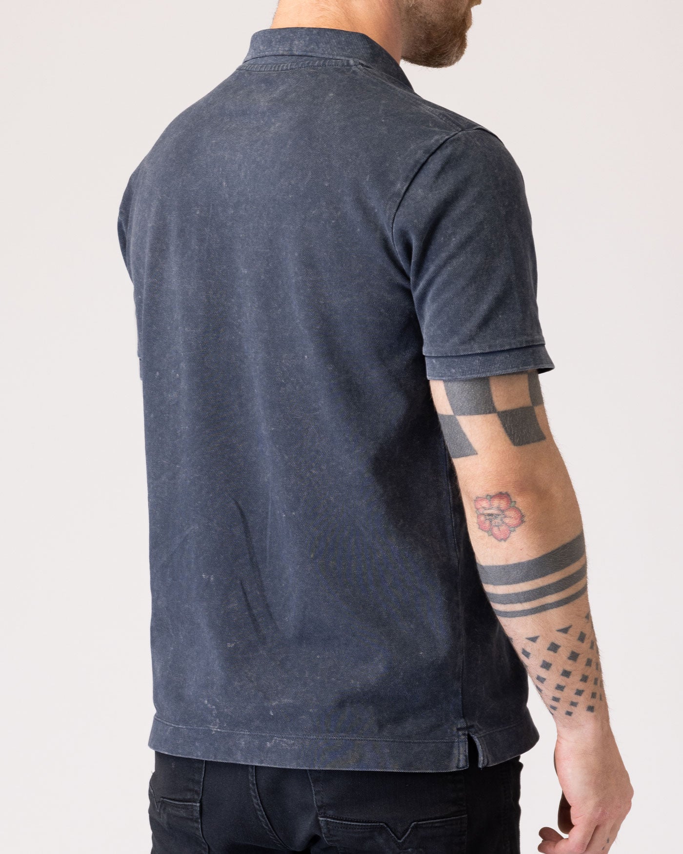 Poloshirt - XOphant Ink grey - wiseenough. | Nachhaltige Streetwear