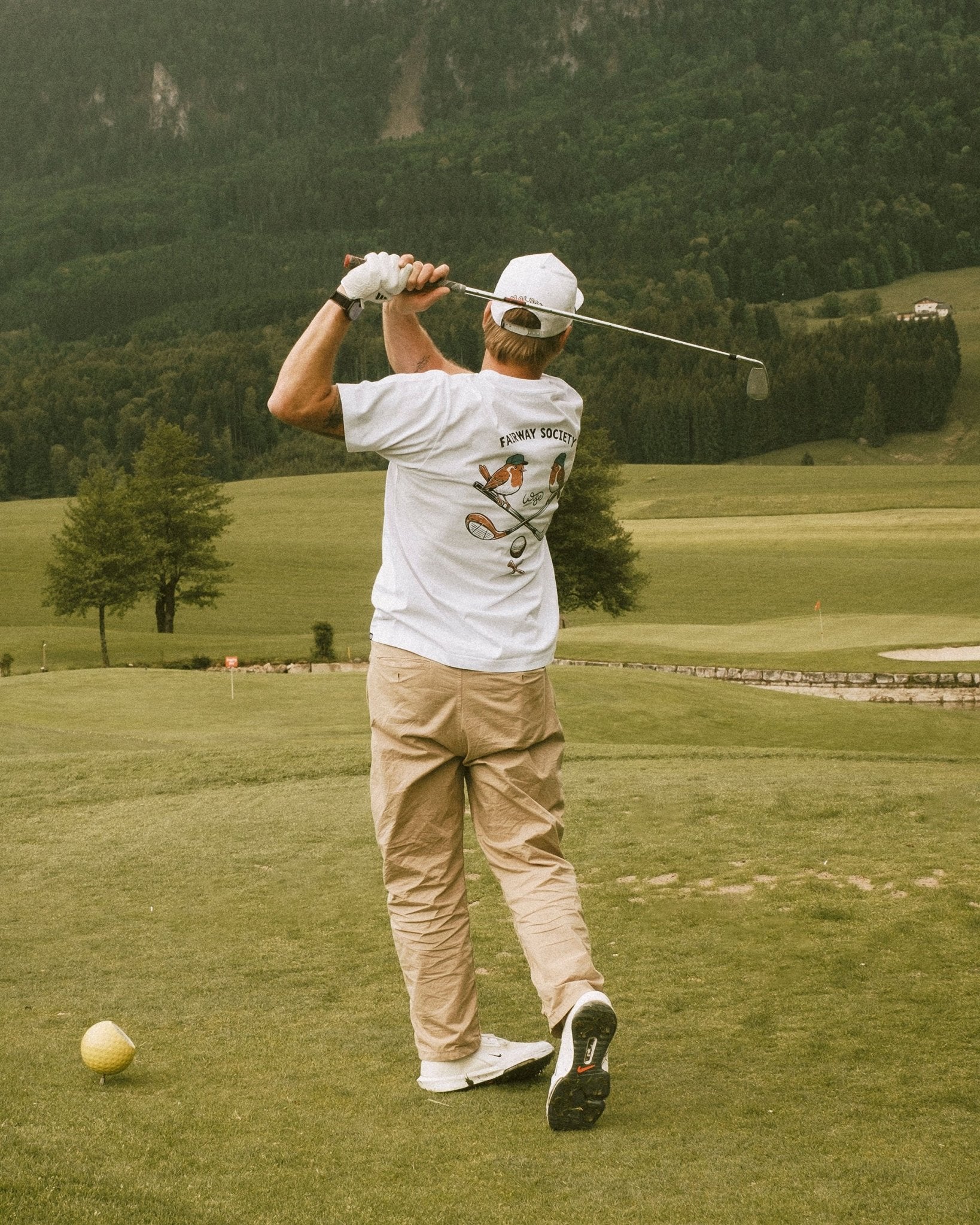 The Fairway Society heavyweight Tee - wiseenough. | Nachhaltige Streetwear