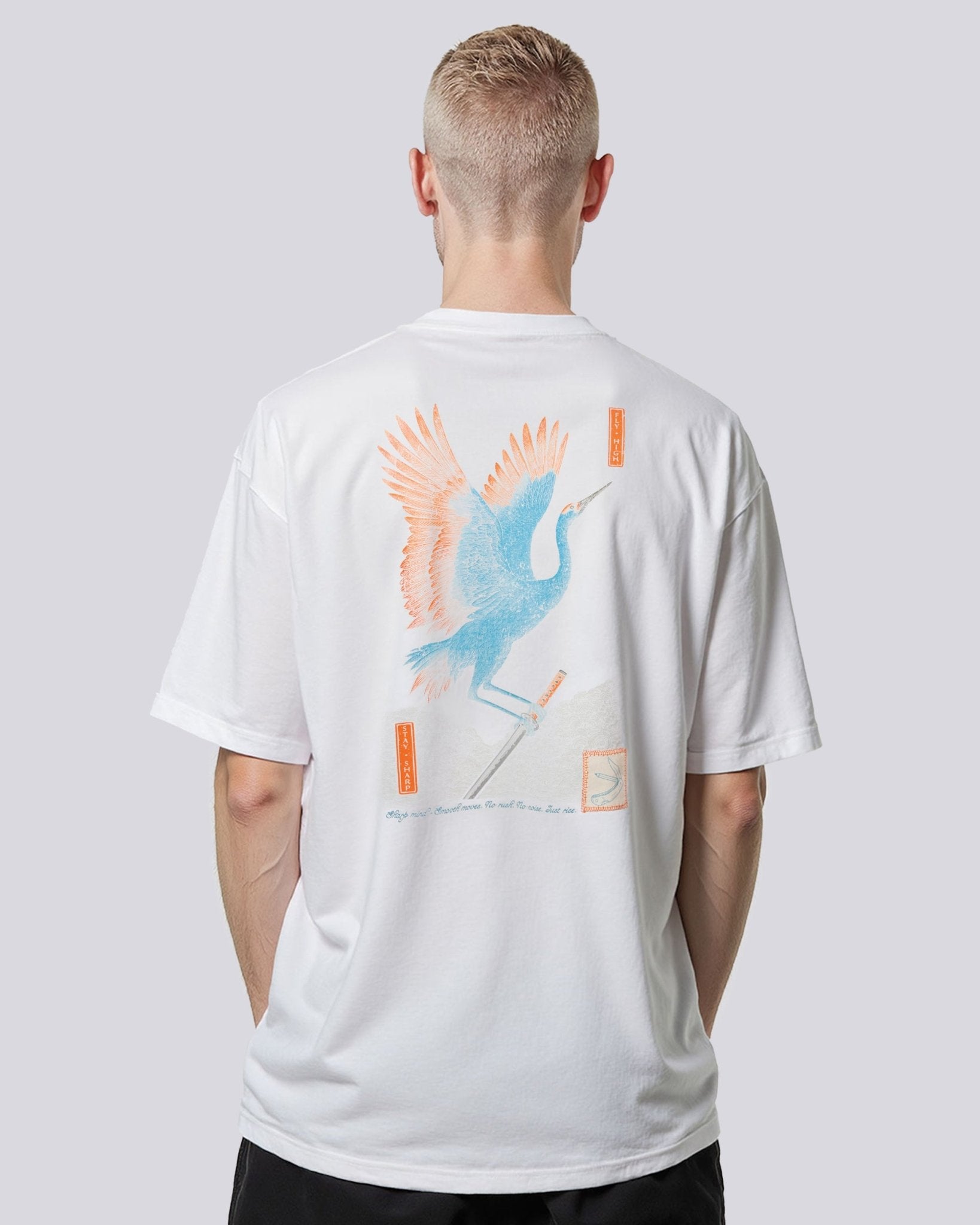 The Fly high heavyweight Tee - wiseenough. | Nachhaltige Streetwear