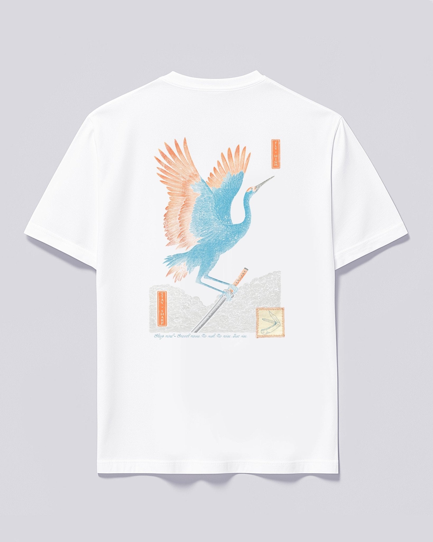 The Fly high heavyweight Tee - wiseenough. | Nachhaltige Streetwear