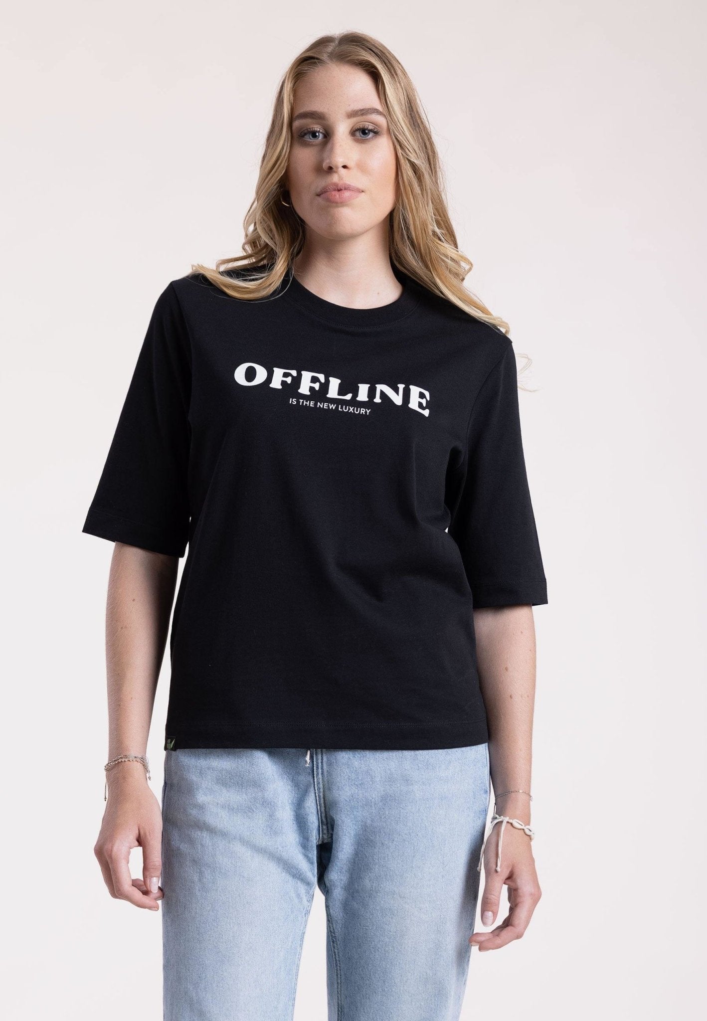 Boxy T-Shirt Offline - wise enough