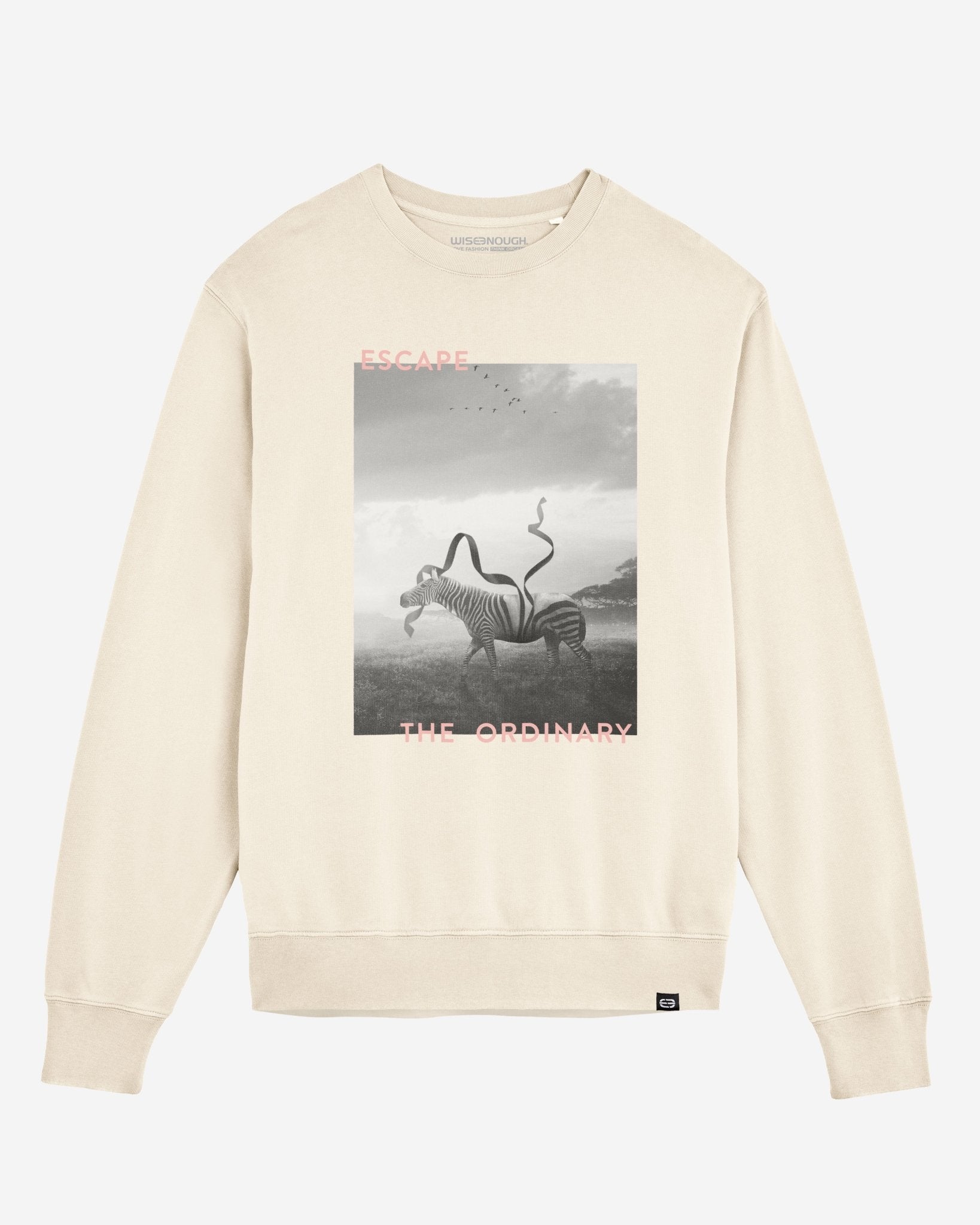 Crewneck Sweatshirt - Escape the ordinary "Losing it" - wiseenough. | Nachhaltige Streetwear