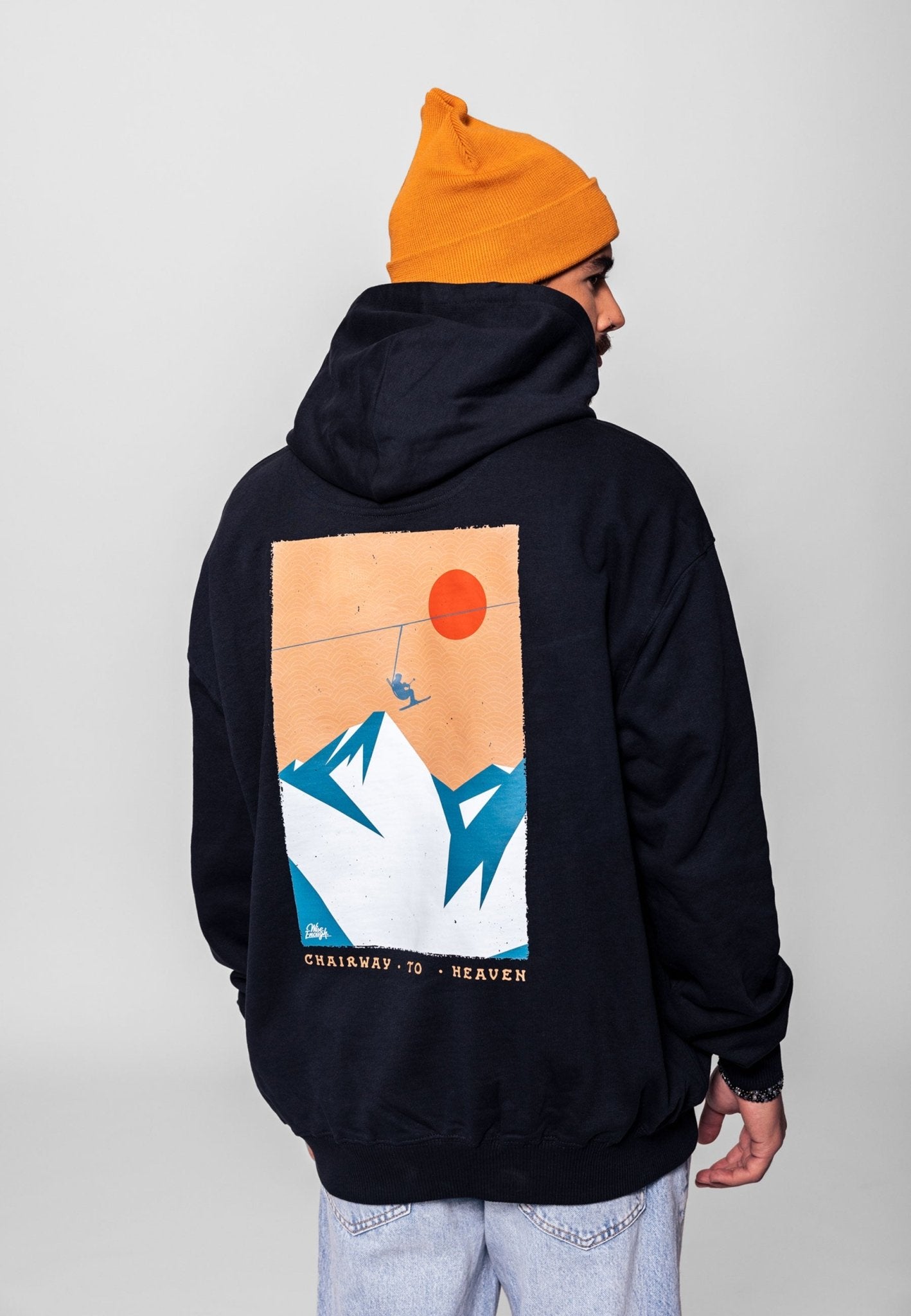 Oversized Hoodie Chairway to heaven - wise enough