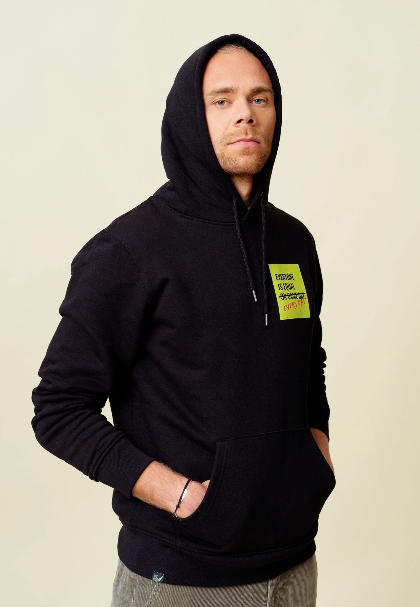 Unisex Hoodie Alex Schlager black - wise enough