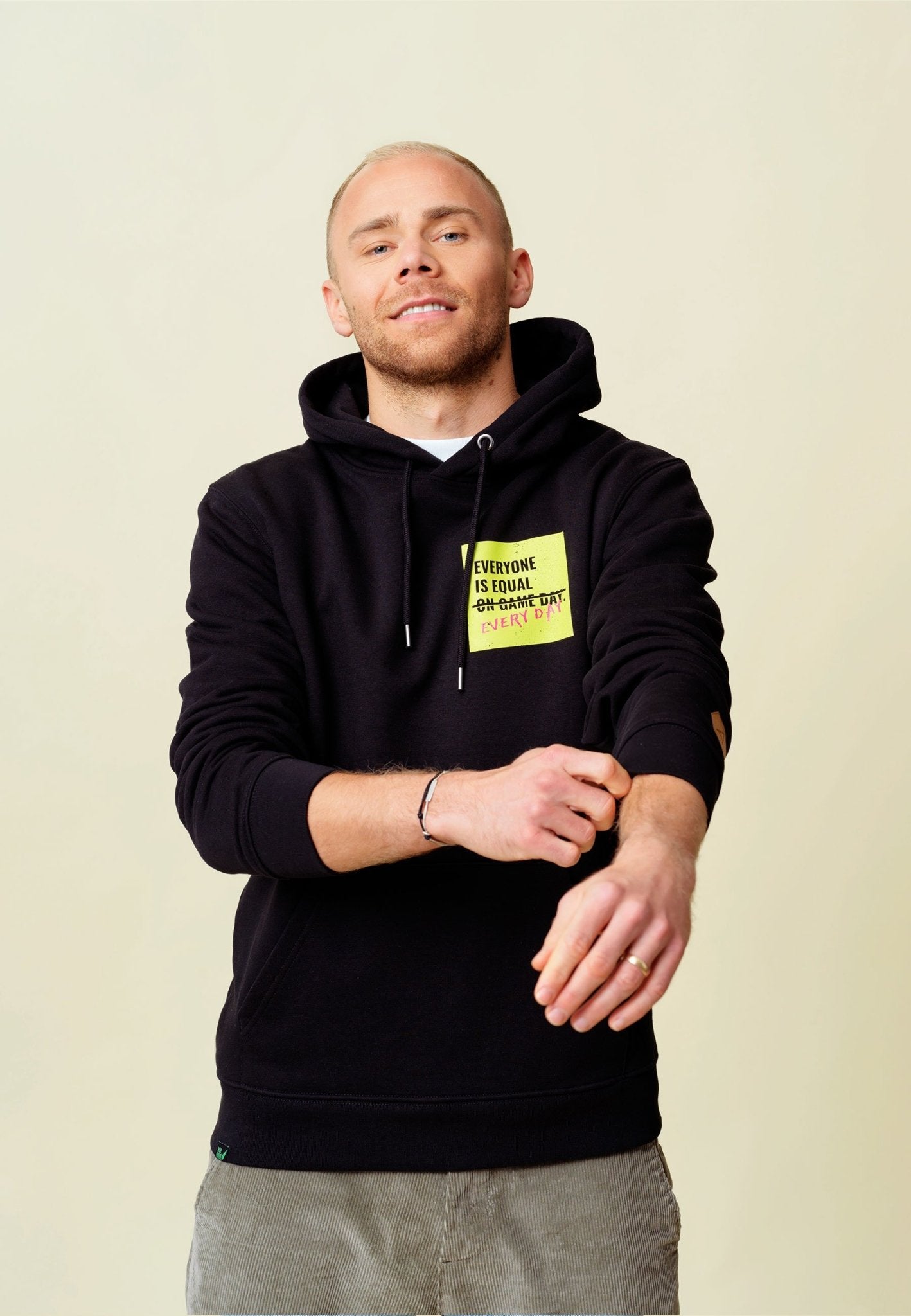 Unisex Hoodie Alex Schlager black - wise enough