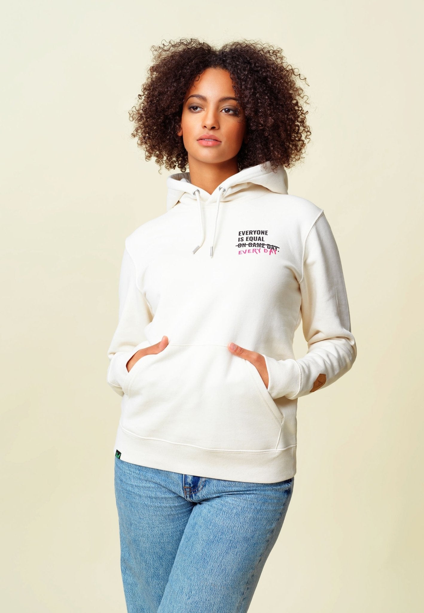 Unisex Hoodie Alex Schlager natural raw - wise enough