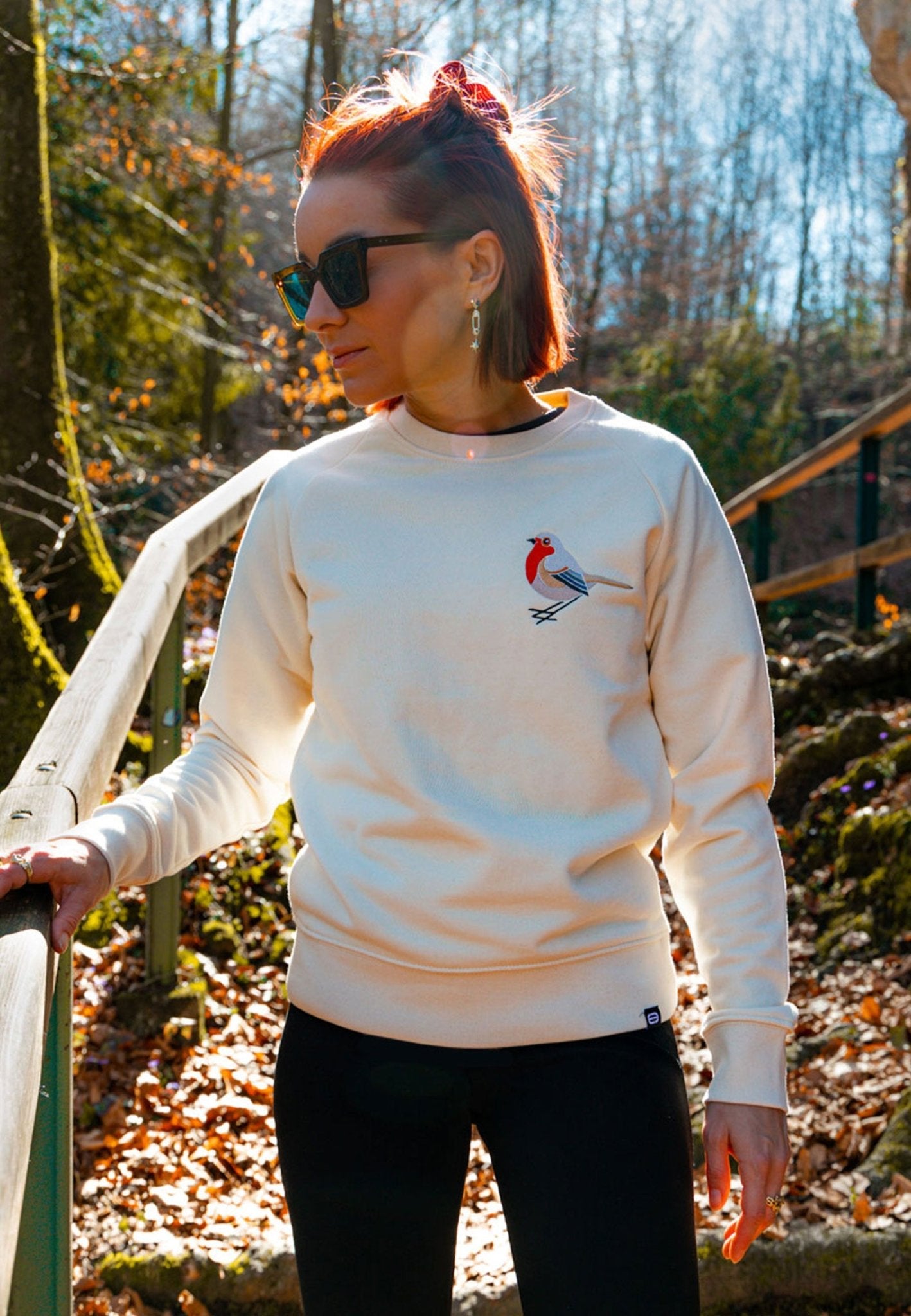 Unisex Raglan Sweatshirt Earlybird - wiseenough. | Nachhaltige Streetwear